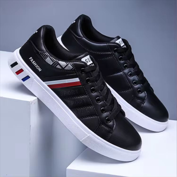 New Men'S Casual Shoes Board Running Shoes Men'S Wholesale White Shoes Men'S Sports Shoes White