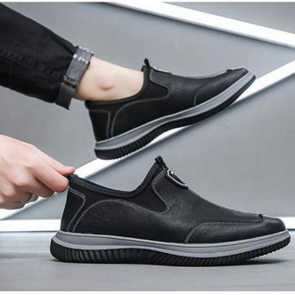 Men's Wear Resistant Non-Slip Fashion Casual Comfortable Slip-On Sneakers