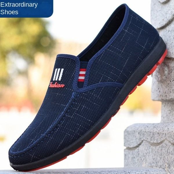 Men's Wear Resistant Anti-Slip Fashion Cool Casual Soft Soled Canvas Shoes Canvas Shoes