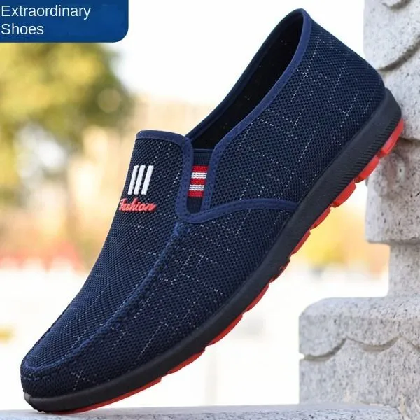 Men's Wear Resistant Anti-Slip Fashion Cool Casual Soft Soled Canvas Shoes Canvas Shoes