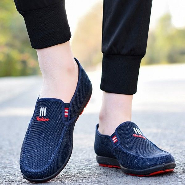 Men's Wear Resistant Anti-Slip Fashion Cool Casual Soft Soled Canvas Shoes Canvas Shoes