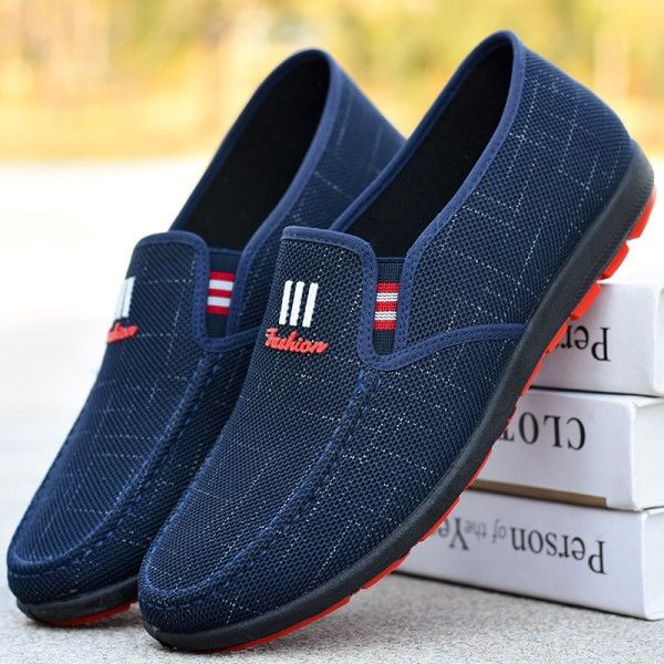 Men's Wear Resistant Anti-Slip Fashion Cool Casual Soft Soled Canvas Shoes Canvas Shoes