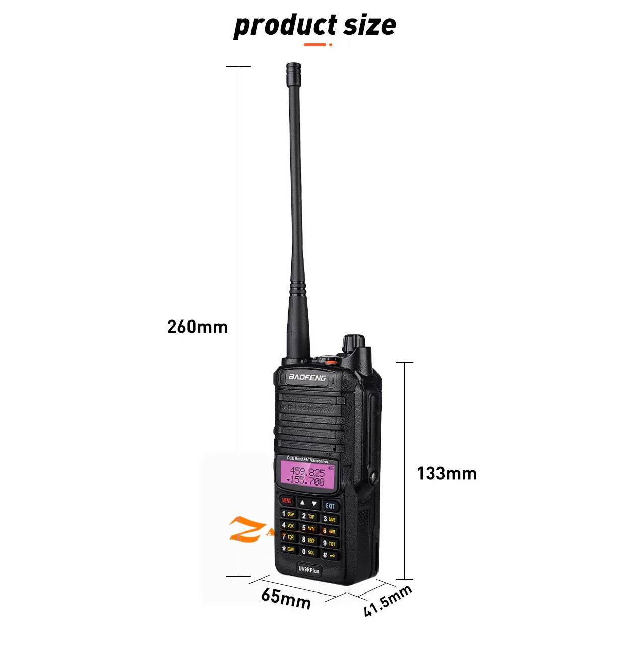 2pcs Baofeng 10W UV-9R Plus Waterproof  Walkie Talkie UV9Rplus Dual Band  VoIP Phones &amp; Devices