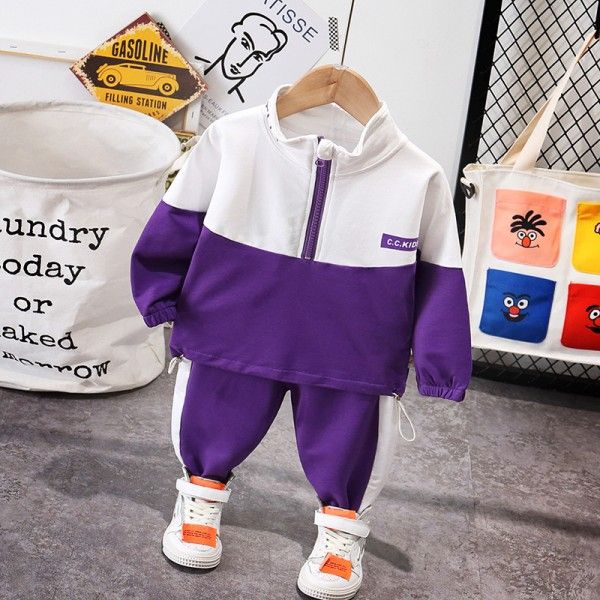 Casual And Fashionable Hoodie Sets For Boys And Girls In Children's Clothing