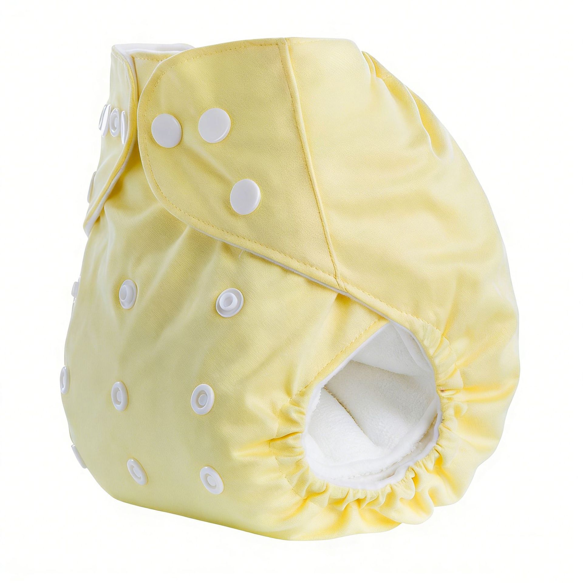 2pcs/set environmentally friendly baby diaper, comfortable and breathable, washable cloth diaper, waterproof and adjustable leak proof diaper