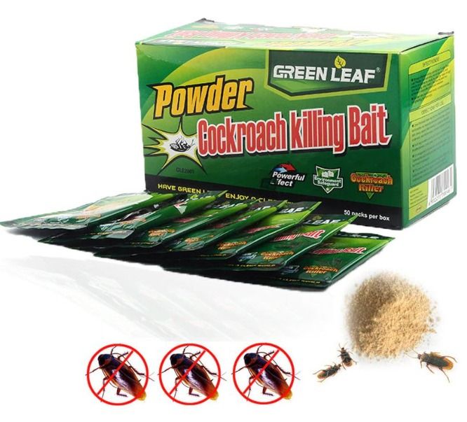 Pest Contol Insecticide Cockroach Powder Bait Killer Repellent