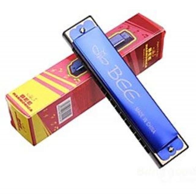 Mouth Organ Harmonica with 16 Holes, Kids Children Adult Musical Instrument