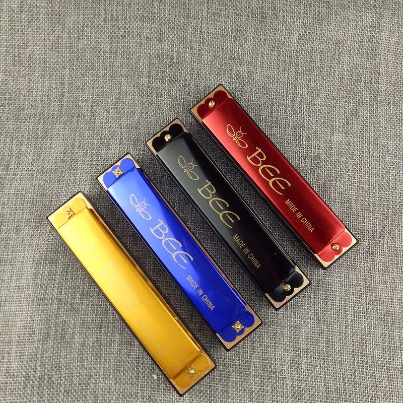Mouth Organ Harmonica with 16 Holes, Kids Children Adult Musical Instrument