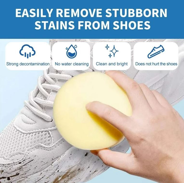 Multi-functional Stain Remover Whitening Shoe Cleaning Cream