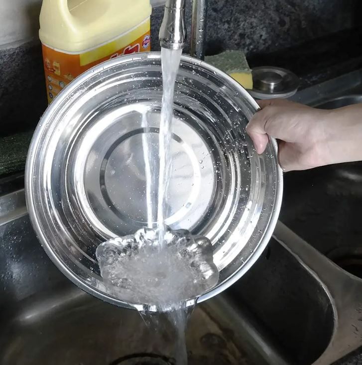Stainless Steel Kitchen Mixning Bowls for Food Preparation & Serving
