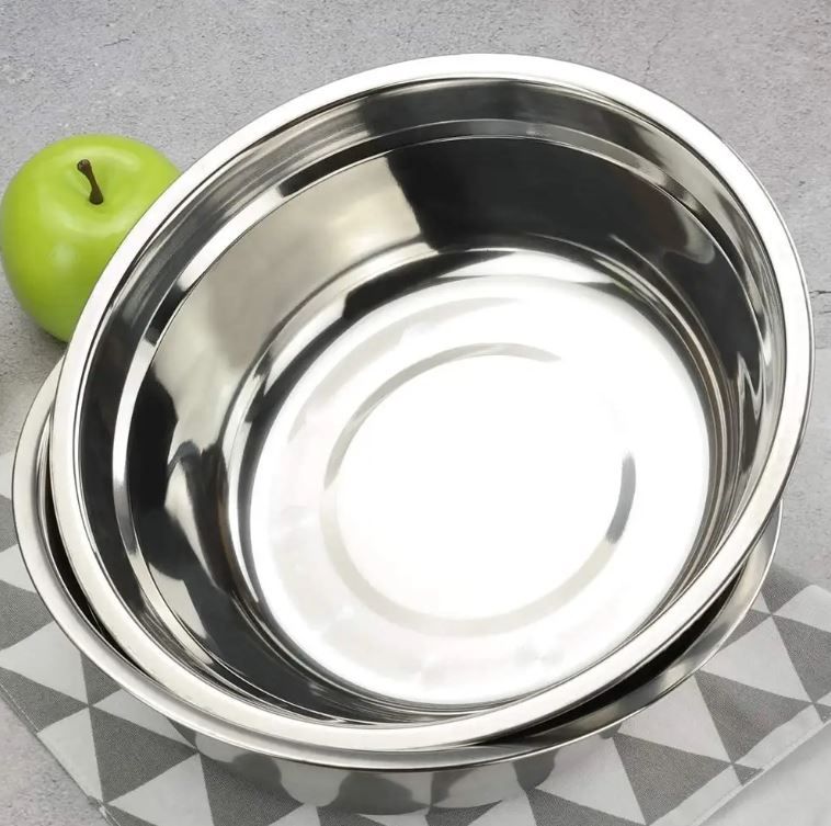 Stainless Steel Kitchen Mixning Bowls for Food Preparation & Serving