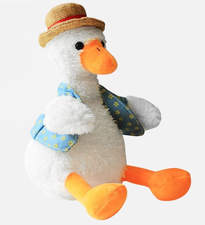Kids Battery Operated Dancing Singing Talking Duck Stuffed Animal Toy