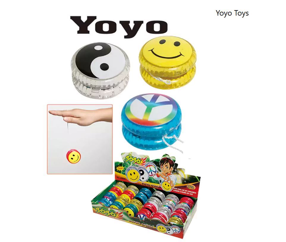Classic LED Light Up Yo-Yo Toy for Kids – Flashing Yoyo Game for Fun & Tricks