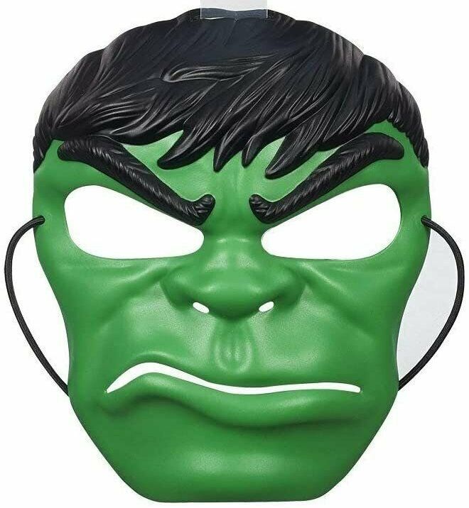 The Incredible Hulk Toy Mask for Kids | Marvel Superhero Role Play Costume Mask