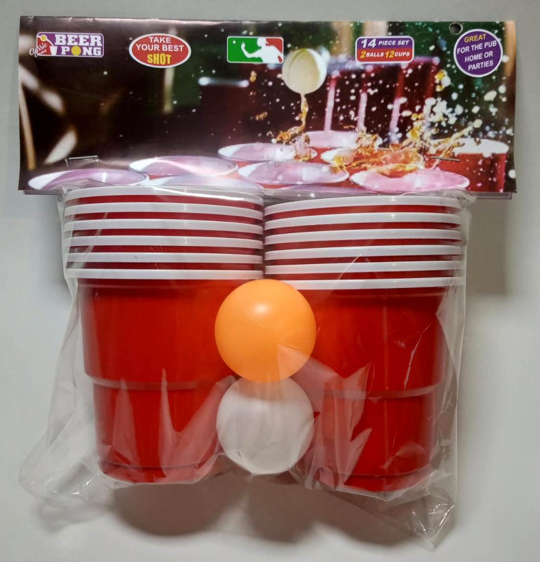 Mini Shot Ping Pong Adult Beer Shot Pong Drinking Game. Christmas, New Year, Hen, Stag, Bachelor, Bachelorette, Party, House Parties etc