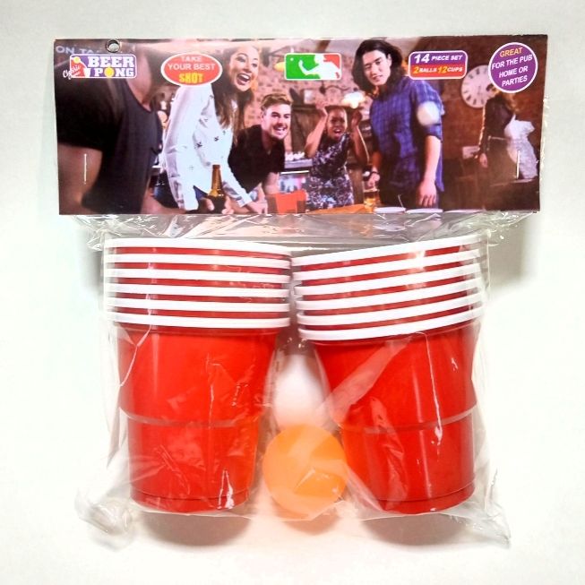 Mini Shot Ping Pong Adult Beer Shot Pong Drinking Game. Christmas, New Year, Hen, Stag, Bachelor, Bachelorette, Party, House Parties etc