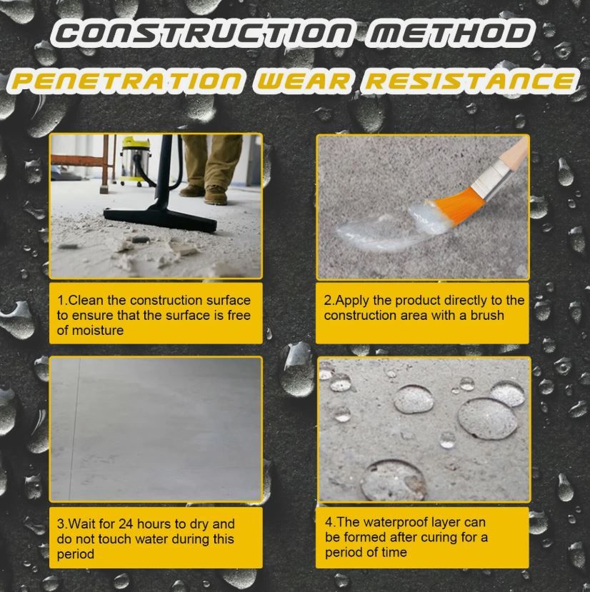 Super Strong Waterproof Repair Sealant – Invisible Leak-Proof Anti-Leak Glue for Cracks, Roofs, Walls & Bathroom Sealing