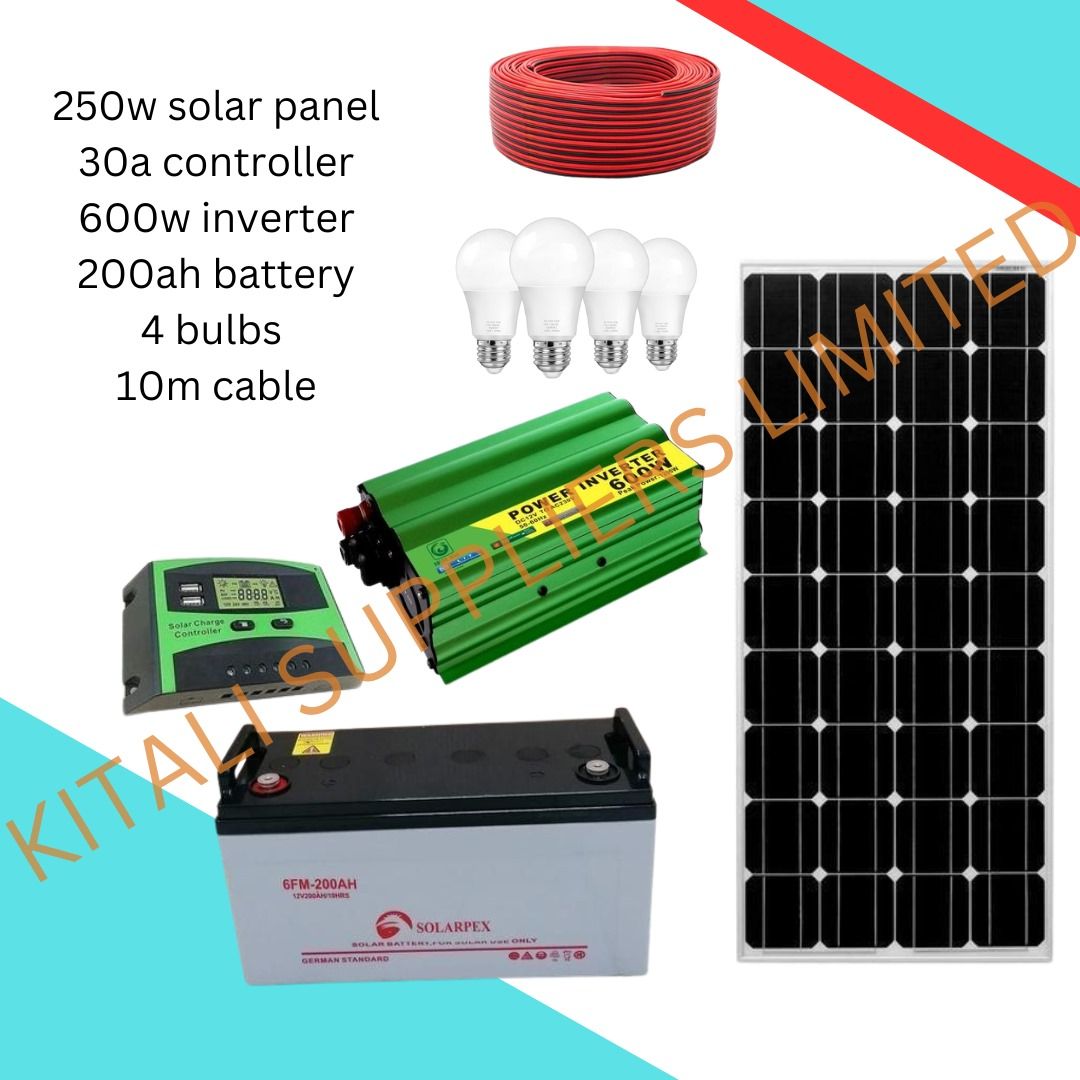 Complete 250W Solar Kit
