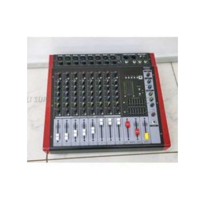 Omax 8-Channel Audio Mixer – Professional Sound Mixing Console for Studio Recording, Live Performances & DJ Setups