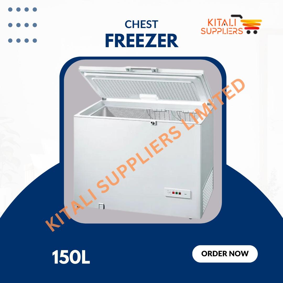 150L Chest Freezer – Large Capacity, Energy Efficient Deep Freezer with Durable Design for Home and Commercial Use.