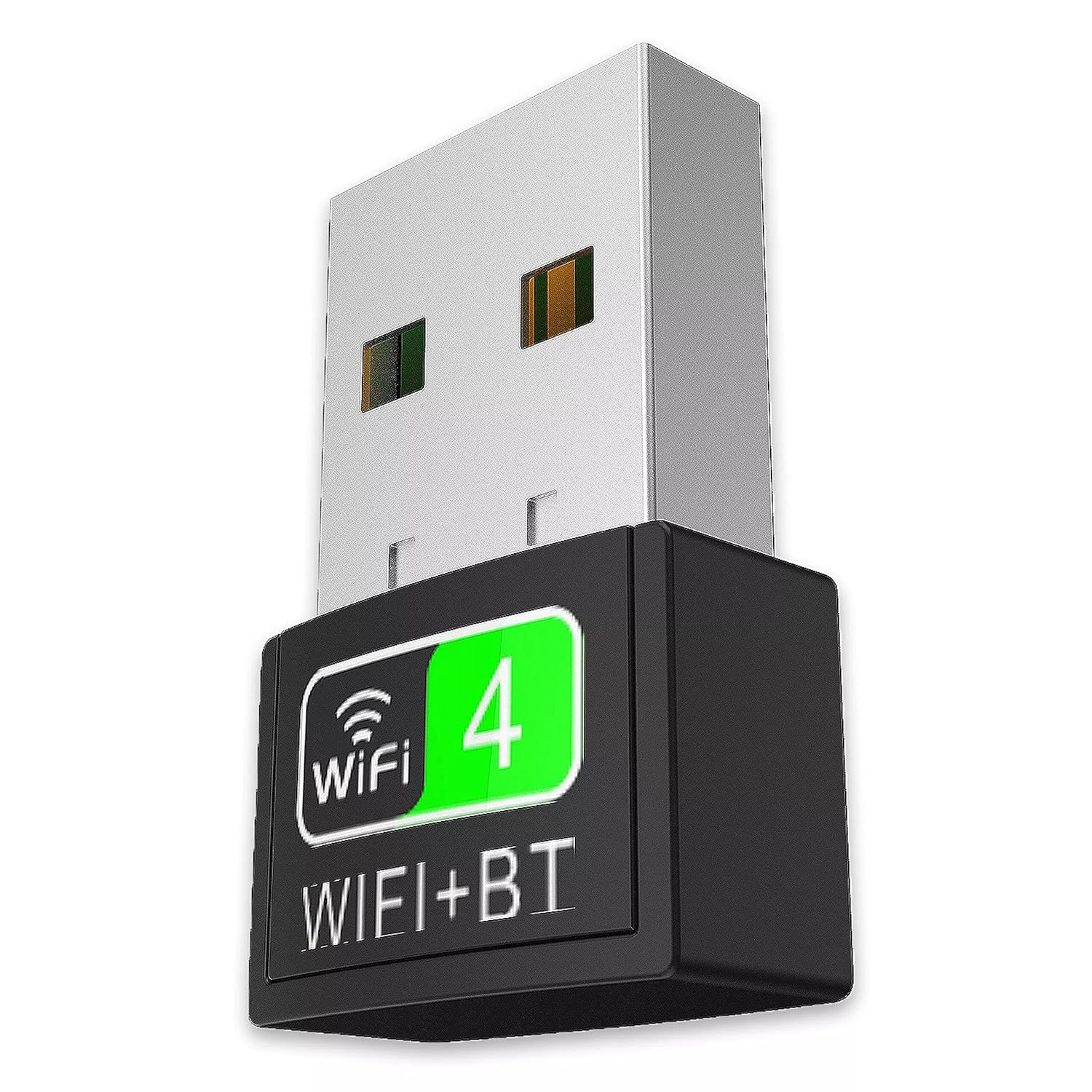 Bluetooth and WiFi Adapter for PC Laptop Desktop, WiFi Bluetooth Dongle 2 in 1, WiFi + Bluetooth Dongle