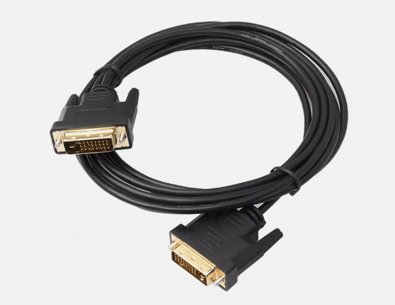 DVI to DVI Cable 1.5M, DVI to DVI-D 24+1 Cable Male to Male Digital Video Monitor Cable for HDTV, Gaming, Monitor, Projector
