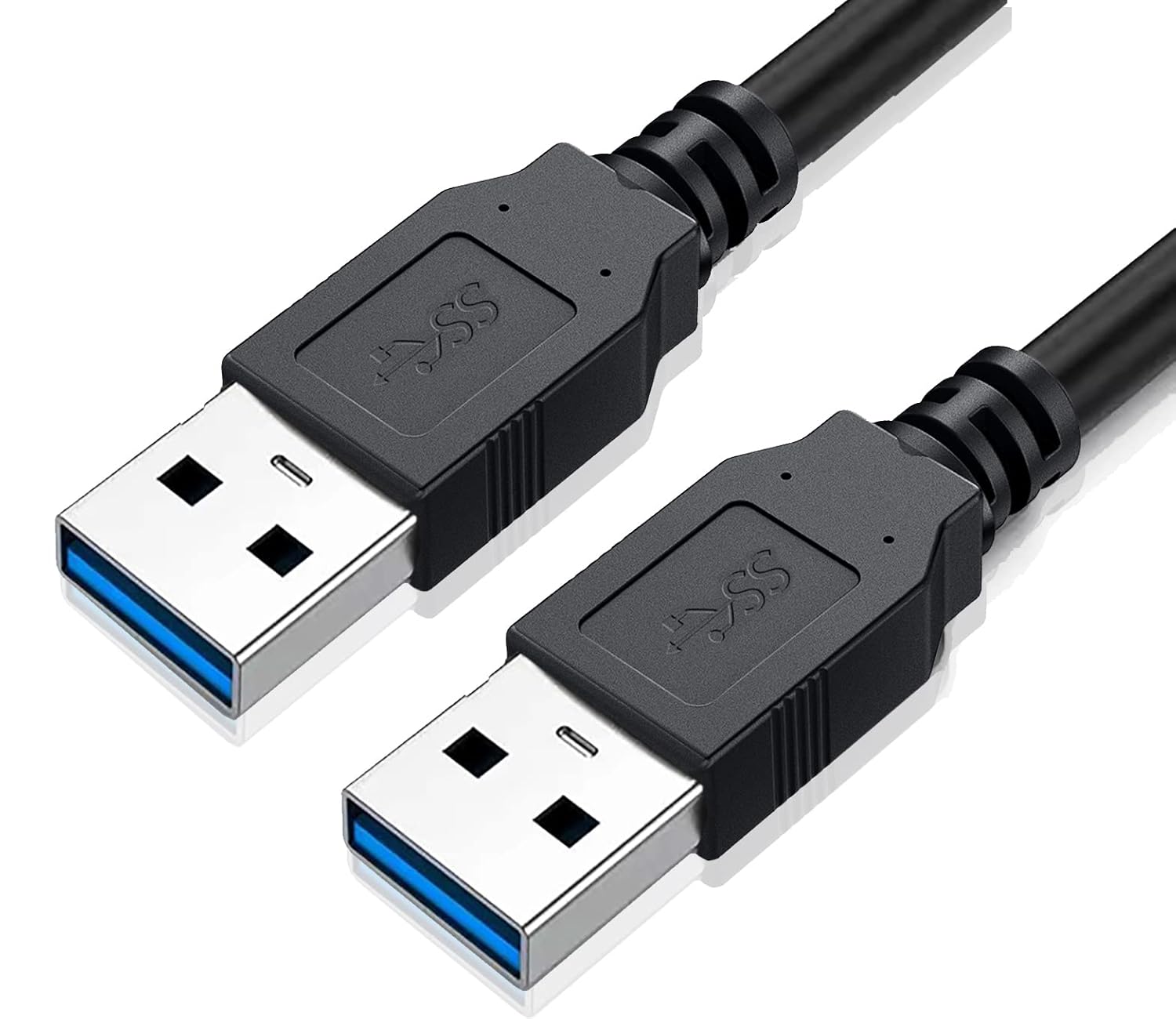 USB to USB Cable For PC desktop, External Hard Drive, Laptop Cooling Pad, DVD player, USB 3.0 Hub, Camera,2.5-Inch External Hard Drive Enclosure with Type A USB 3.0 port and most USB 3.0 port