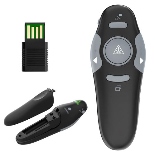 2.4G Wireless Laser Pointer Red Laser Presenter LED USB Pen PPT Remote Control For Teaching Conference Powerpoint Presentation
