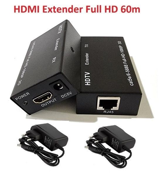 Hdmi extender 60 mtrs