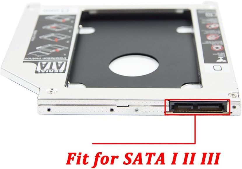 9.5mm Universal 2nd HDD/SSD Hard Drive Caddy For CD/DVD-ROM