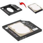 9.5mm Universal 2nd HDD/SSD Hard Drive Caddy For CD/DVD-ROM
High quality and has warrant