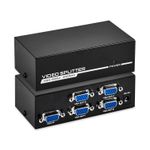 4 Port VGA Splitter with 1 VGA Input and 4 VGA Output very high quality durable and reliable -WITH WARRANT