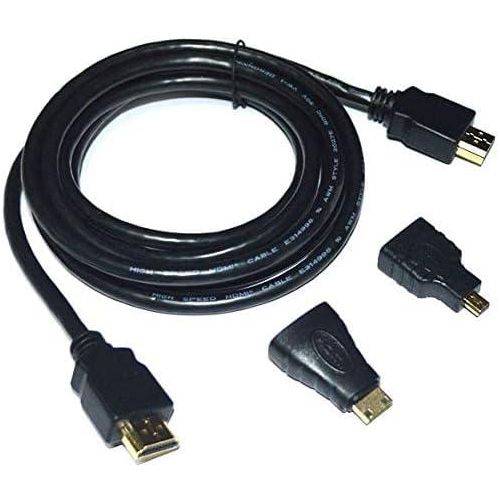 1.5M 3- IN-1 HDTV HDMI WITH MICRO AND MINI HDMI Very high speed ,high quality and tested cable -WITH WARRANT