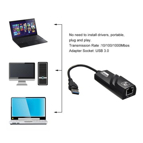 USB to Ethernet Converter USB3.0 to RJ45 Network Adapter 10 100 1000 Mbps for Laptop Phone and Desktop RJ 45 very high quality durable and stylish -WITH WARRANT