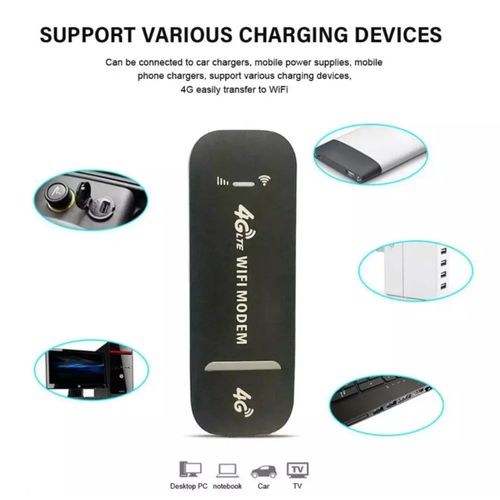 4G WIFI MIFI Universal Pocket/Mobile MiFi 4G USB FAIBA, AIRTEL,SAFARICOM,TELKOM Convenient and portable Premium Quality -WITH WARRANT