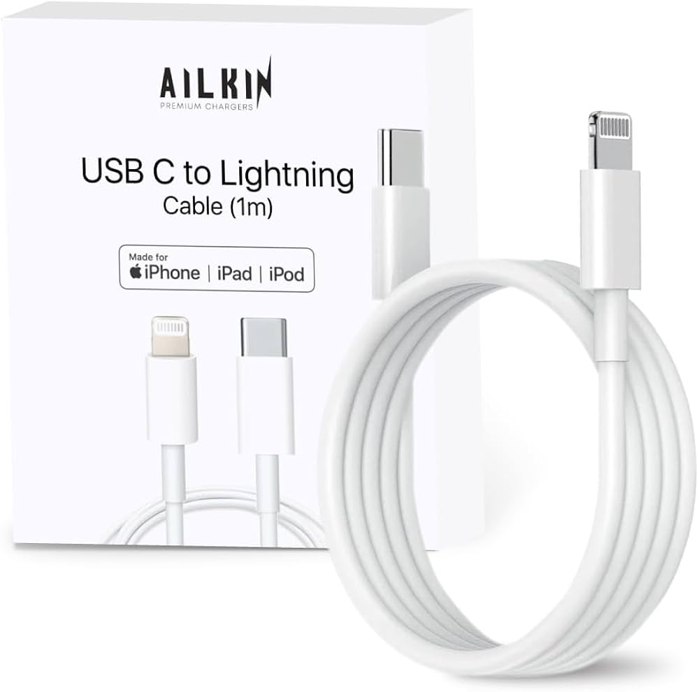 USB C to Lightning Cable for iPhone 14 13 12 11 Pro Max XR XS X 8 7 6 Plus SE, iPad Very High Speed Charging Flexible & super durable also tested