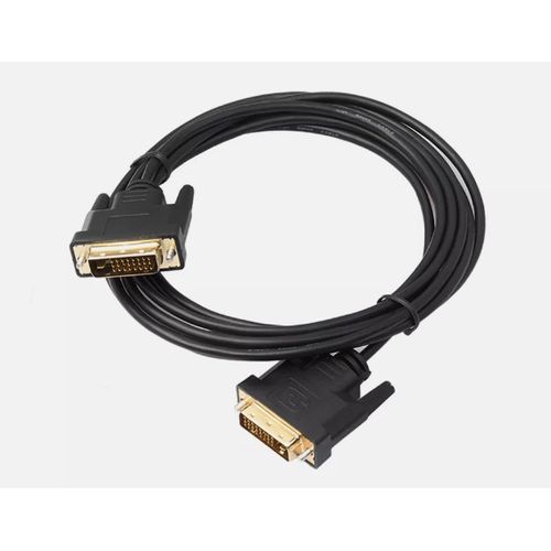DVI to DVI Cable Male to Male Digital Video Monitor Cable for HDTV, Gaming, Monitor, Projector, DVD, Laptop