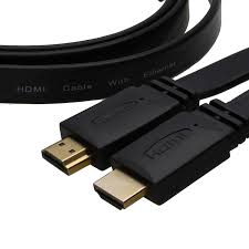 Very High Speed Flat HDMI Cable -  3 Meters
High Speed HDMI compliance.