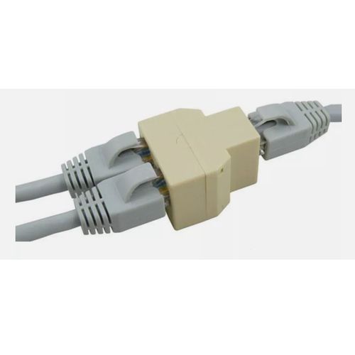 Rj45 Splitter Adapter Port Cat5/6 Lan Ethernet Cable High Performance 1 To 2 Ways Dual Female accurate signal transmission compact, and durable
