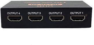 3D 4K HDMI Splitter (4-way) High quality NO SIGNAL INTERFERANCE  highly compatible -WITH WARRANT