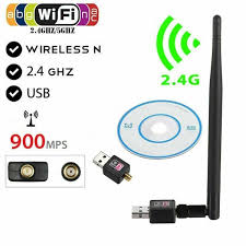 900Mbps Wireless USB WiFi Adapter For Laptop/PC/Desktop With Antennae - With Very High Connection Speed 100% Tested High quality and Inexpensive