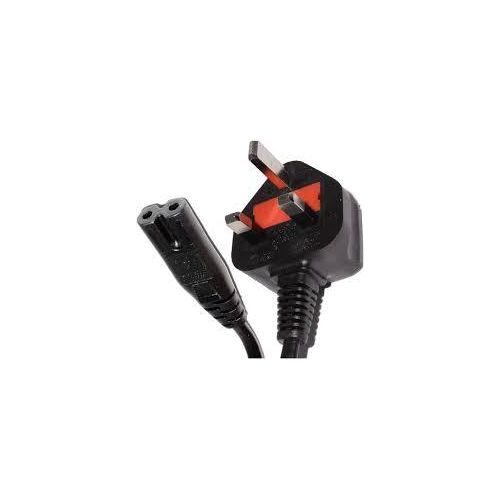 2 pin Power Cable for for Laptop, PS4, PC Monitors, Smart TV Monitor, Printer, Computer, Camera, Tape Recorder, Kettle, Digital Piano,High efficiency and reliability
