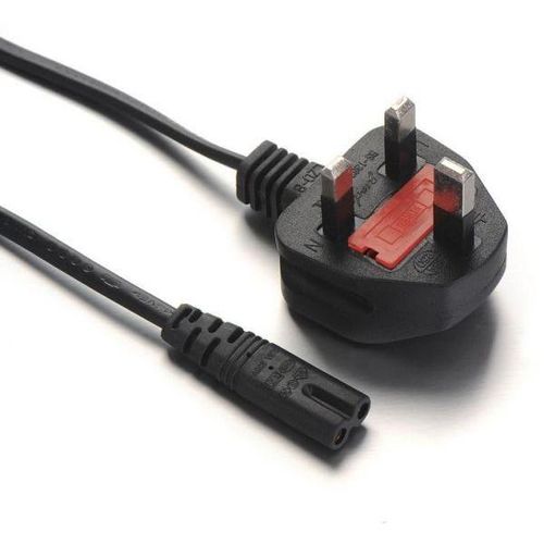 2 pin Power Cable for for Laptop, PS4, PC Monitors, Smart TV Monitor, Printer, Computer, Camera, Tape Recorder, Kettle, Digital Piano,High efficiency and reliability