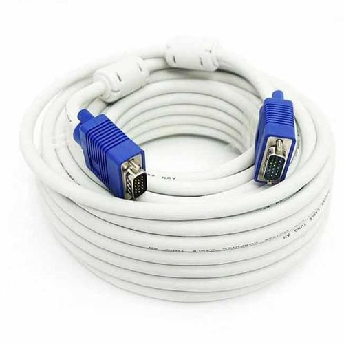 PAFEL HD 1080P VGA to VGA 10M, 20M Cable Adapter Male to Male VGA Video Extension Cable For Tablet PC Laptops Computers AccessoriesTV Box Monitor Projector Extend Signal VGA Cables