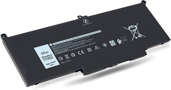 Laptop Battery for Dell Latitude 12 7280 7290 13 7380 7390 P29S002 14 7000 7480 7490 P73G002 Series P28S P28S001 P73G P73G002 Series 02 DMM 3WC DM6WC 2X39G KG7VF 451-BB YE 453-BBCF DURABLE