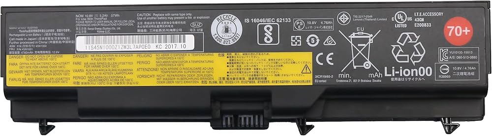 Laptop Battery for Lenovo ThinkPad T410 T420 T430 T510 W530 W510 W520 L410 L420 L430 -very high quality with warrant