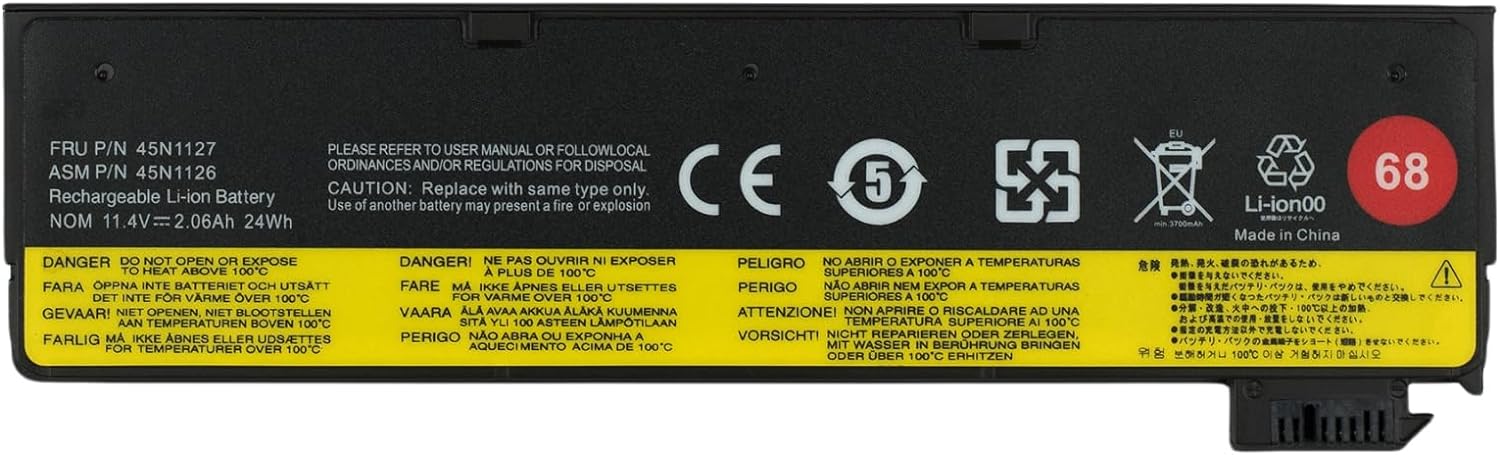 Laptop Battery for Lenovo ThinkPad X240 X250 X260 X270 T440 T440s T450 T450s T460 T460P T550 T560 L450 L460 -very high quality with warrant