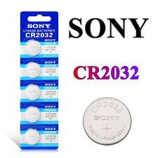 Sony CR2032 Cell 3V Lithium Battery 5pcs Cr 2032 CMOS For Computer Laptop Desktop highly reliable batteries