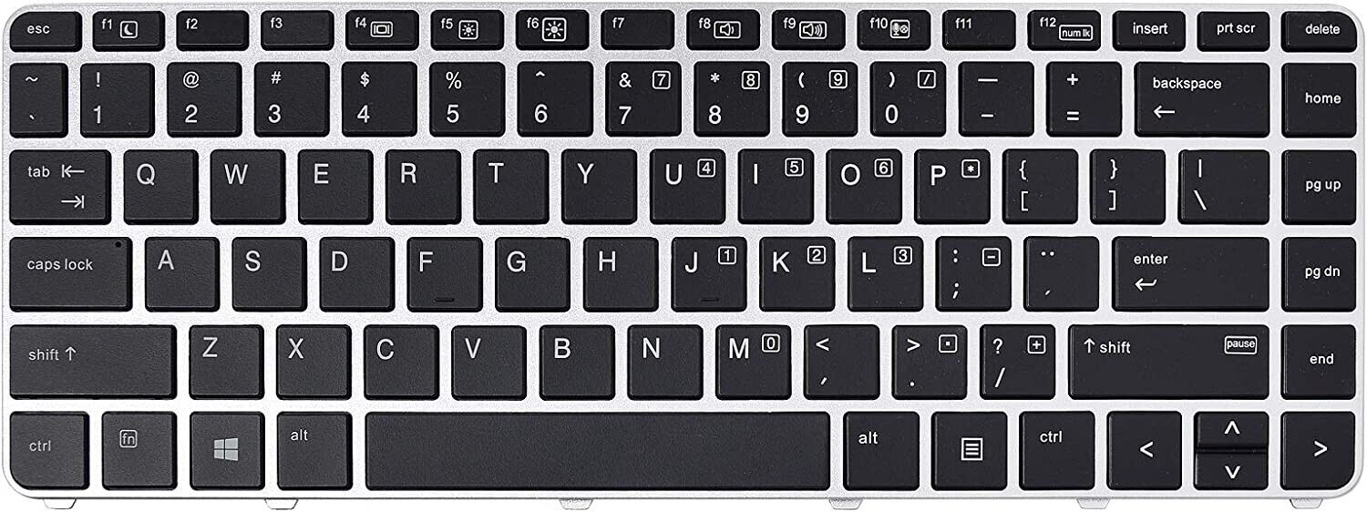 Backlit Keyboard for HP Elitebook 840 G3 840 G4 745 G3 745 G4 836307-001 819876-001 -VERY HIGH QUALITY