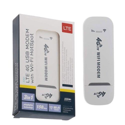 4G LTE USB MODEM With Wi-Fi Hotspot  Fast Connectivity Durable and Stylish